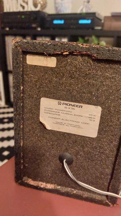 Colunas satélite Pioneer S-X7A