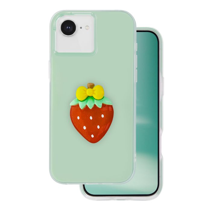 Nakładka Fruit 2in1 do iPhone 16e / 17e zielona