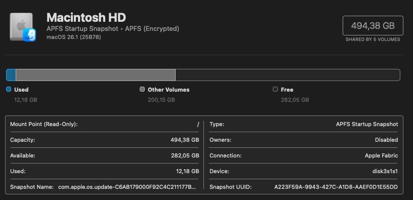 Macbook Air M3 500GB 16GB 13.6”