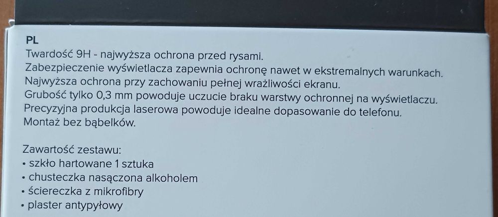 MyPhone Now eSIM ochronne szkło hartowane oryginał zestaw