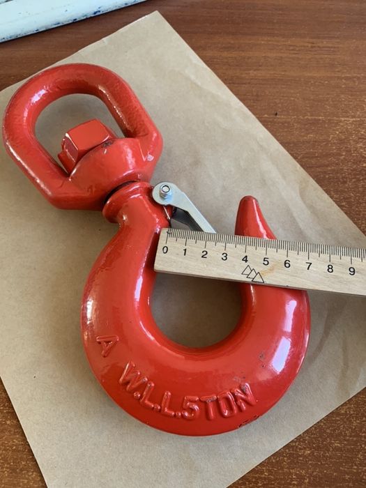 Гак вертлюг на кран манипулятор Гак що крутиться