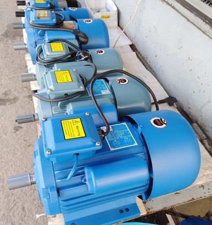 Электродвигатель 7.5квт,11,15,22,30,37,45,55 НОВЫЙ,б.у,3000-1500-1000