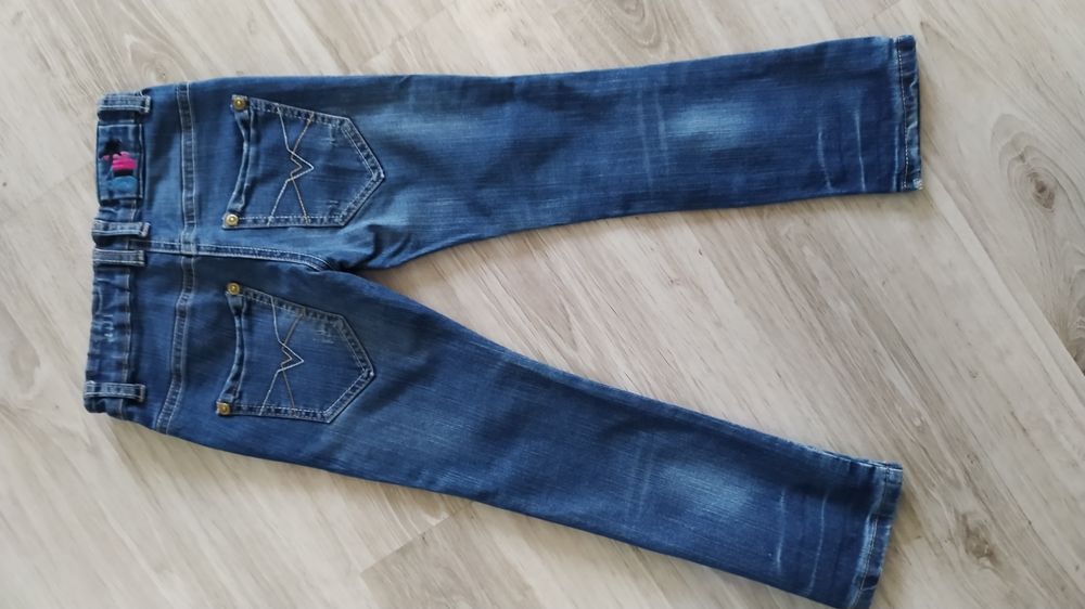 Spodnie jeansowe 116cm