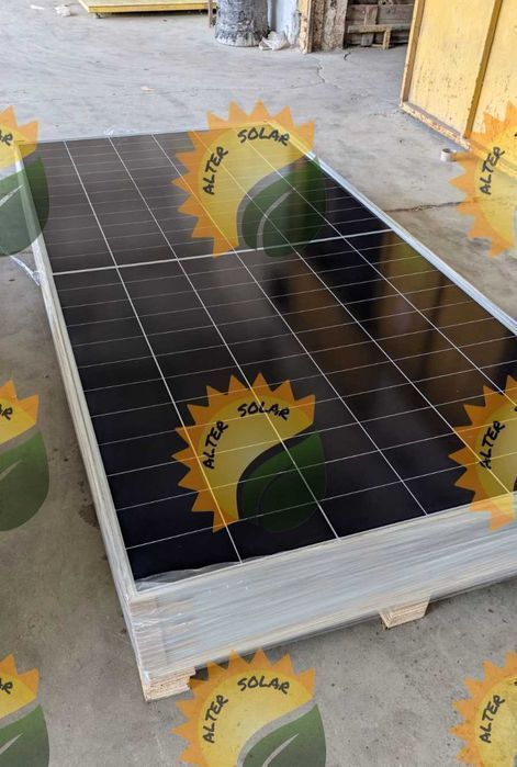 ‼️100$ Сонячні панелі LONGI Solar 620W, BIFACIAL, LR8-72HGD-620M двосторонні‼️МОНТАЖ
