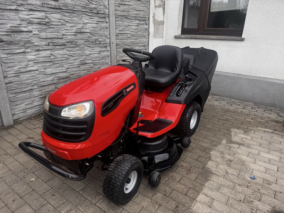 Kosiarka trakrorek Husqvarna Jonsered 20 km 2 cylindry briggs z pompa z koszem