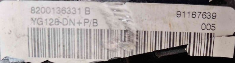 Airbag Volante 91167639 - RENAULT TRAFIC II Caixa