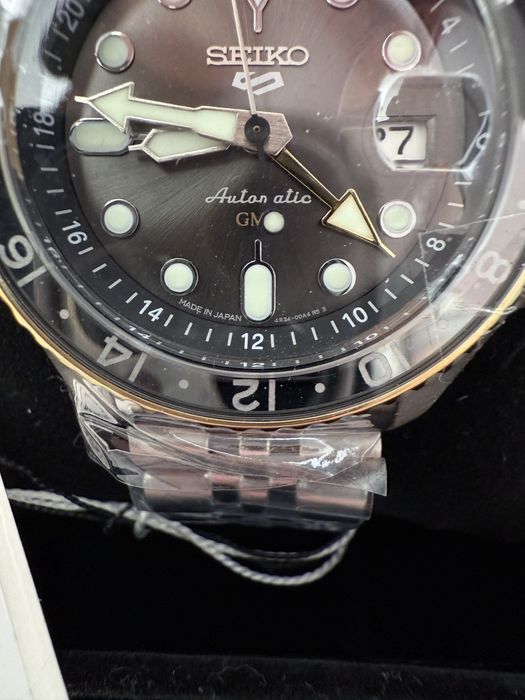 Чоловічий годинник Seiko 5 Sports GMT SSK021K1 Automatic Made in Japan