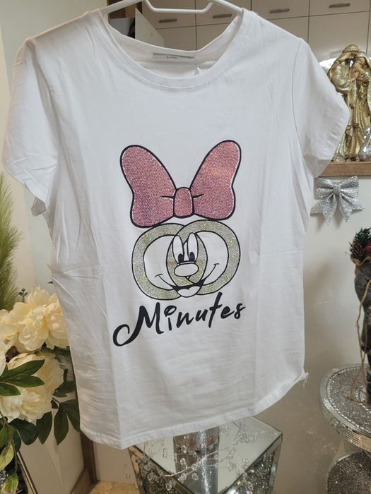 T-shirt cyrkonie rozmiar M