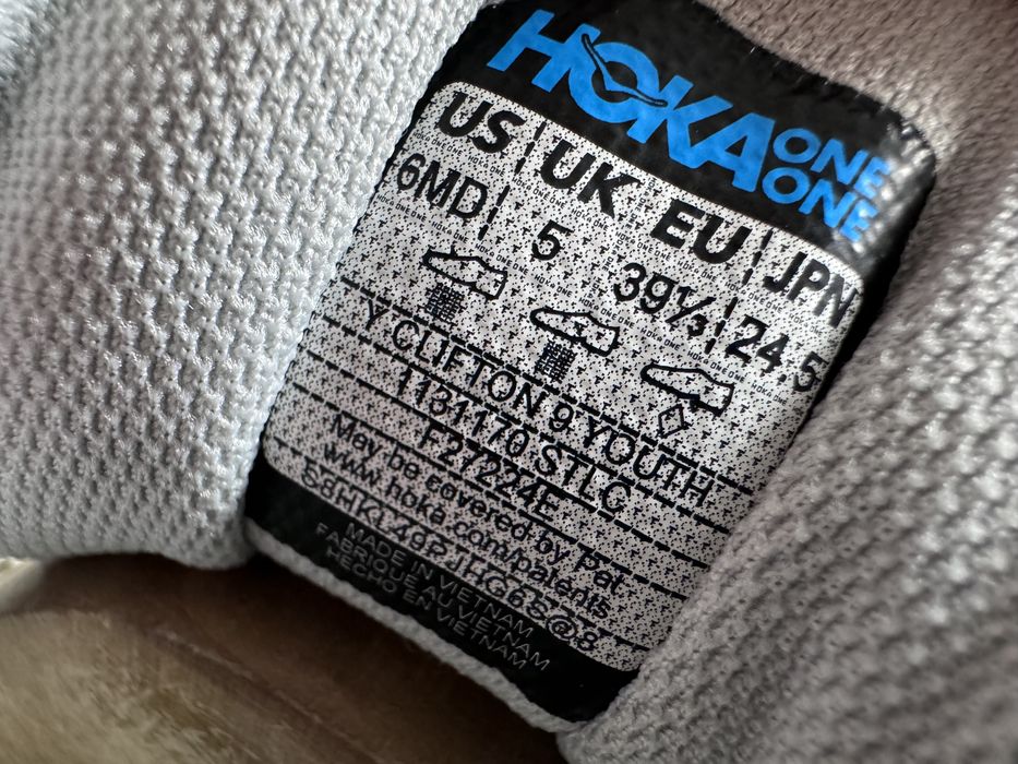 Оригінал Розмір 39 Кросівки Hoka One One Clifton 9 Взуття