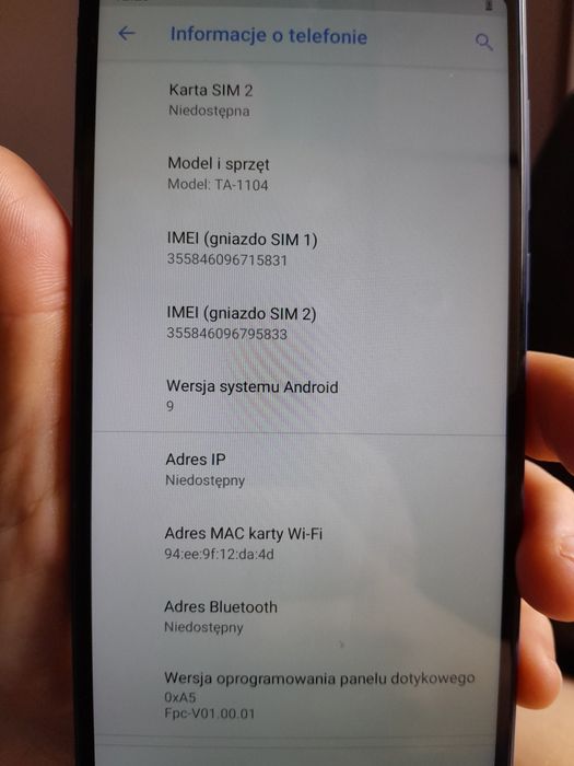 Nokia 3.1 Plus 6.0" Niebieski  karta Dual Sim  

SIM 32GB/3GB RAM  sm