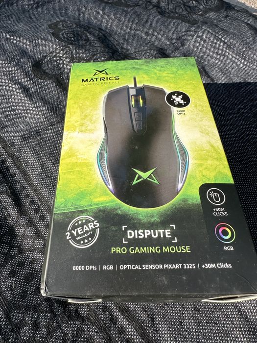 Rato de gaming matrics