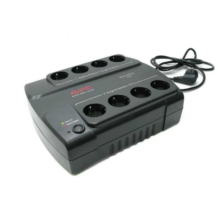 Резервний ИБП APC Back-UPS 400Вт , 240W, Desktop (BE550G-RS) без АКБ