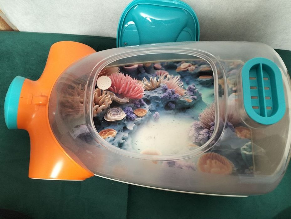 Дитячий акваріум (світлодіодне підсвічування, подача кисню, в коробці)