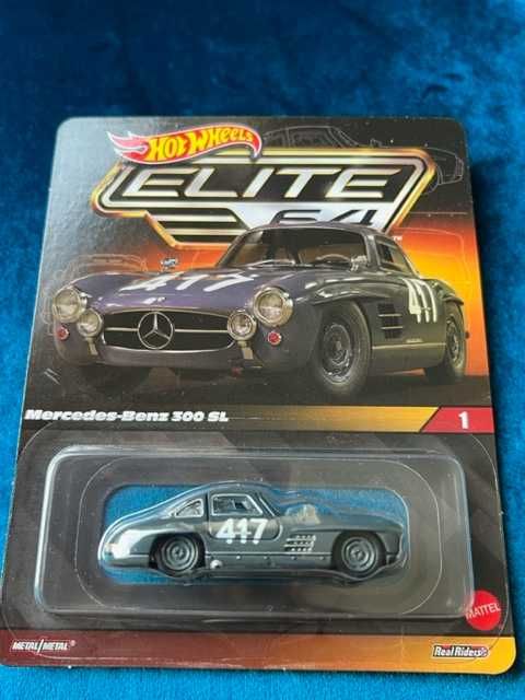 Hot Wheels Elite 64 Series Mercedes-Benz 300SL-Edição Limitada, Novo