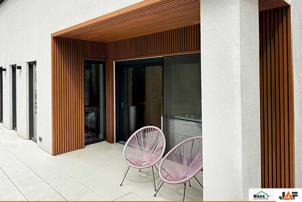 Deska kompozytowa elewacyjna Gardin Deco Black Wall Teak/Oak/Silver 30x160x2950