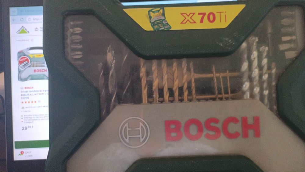 Estojo com Brocas e Pontas