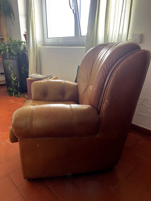 Arm Chair Leather