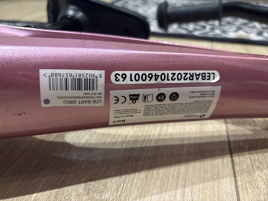 Rowerek biegowy Lionelo