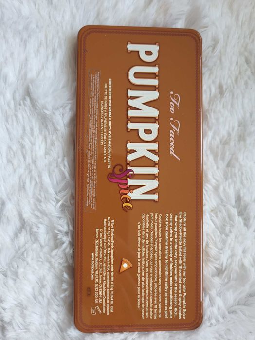 Pumpkin Spice paleta Too Faced