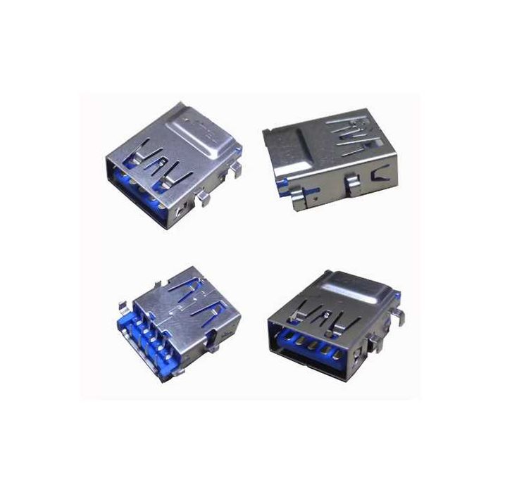 Conector Ficha USB 3.0 A fêmea - soldar motherboard PCB (NC030_10202)