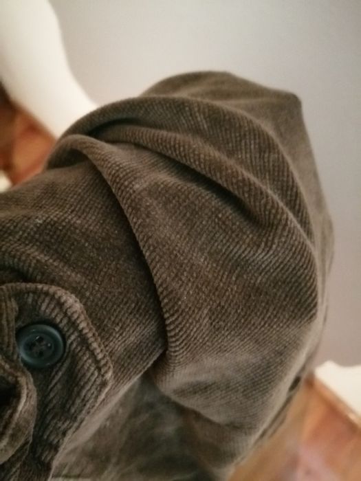 Saia de bombazine castanho 36 In-Motion