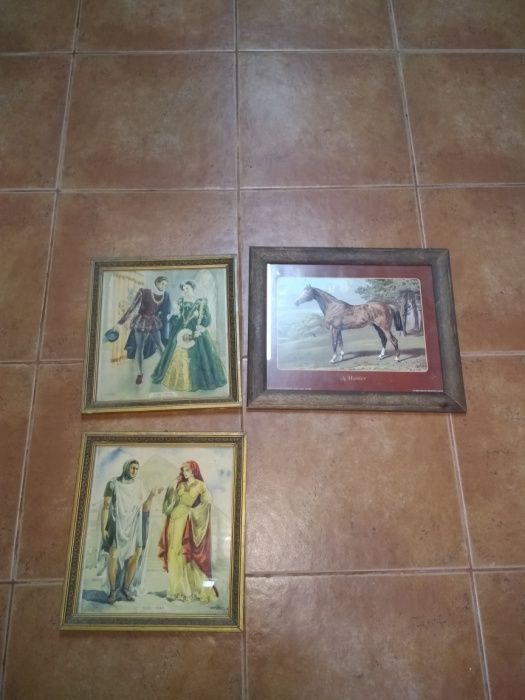 Vendo quadros antigos vários