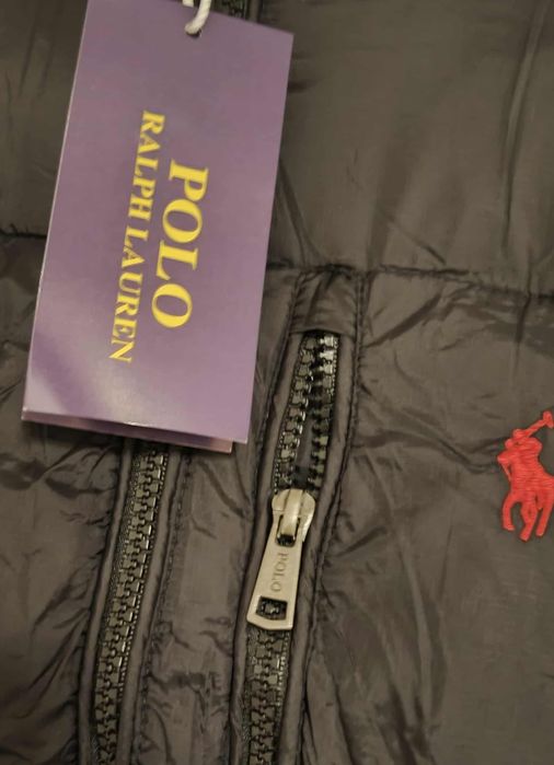 Kurtka polo Ralph Lauren czarna  L -M