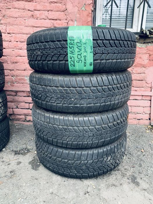225 65 17 sava зима 4 штуки протектор 95%