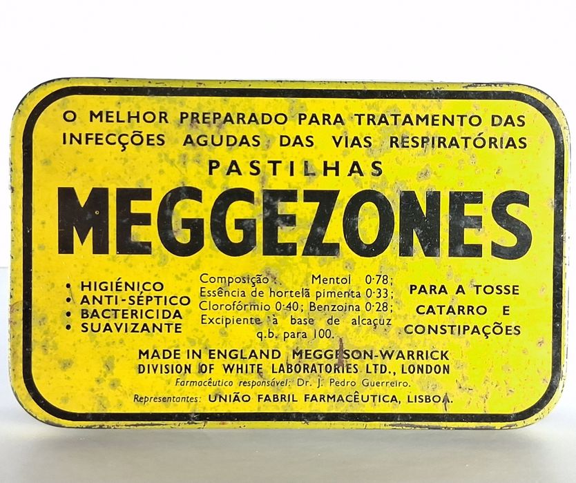 Lata antiga de pastilhas Maggezones