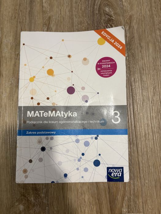 Podrecznik do matematyki 3. Zakres podstawowy, edycja 2024