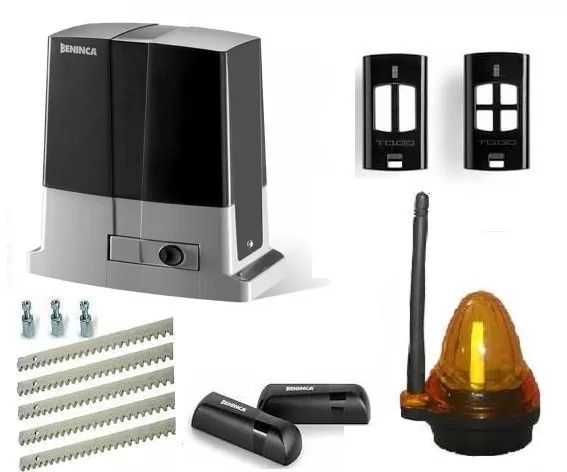 Automaty bram wjazdowych napęd BFT Beninca Came Faac instalacja w-wa