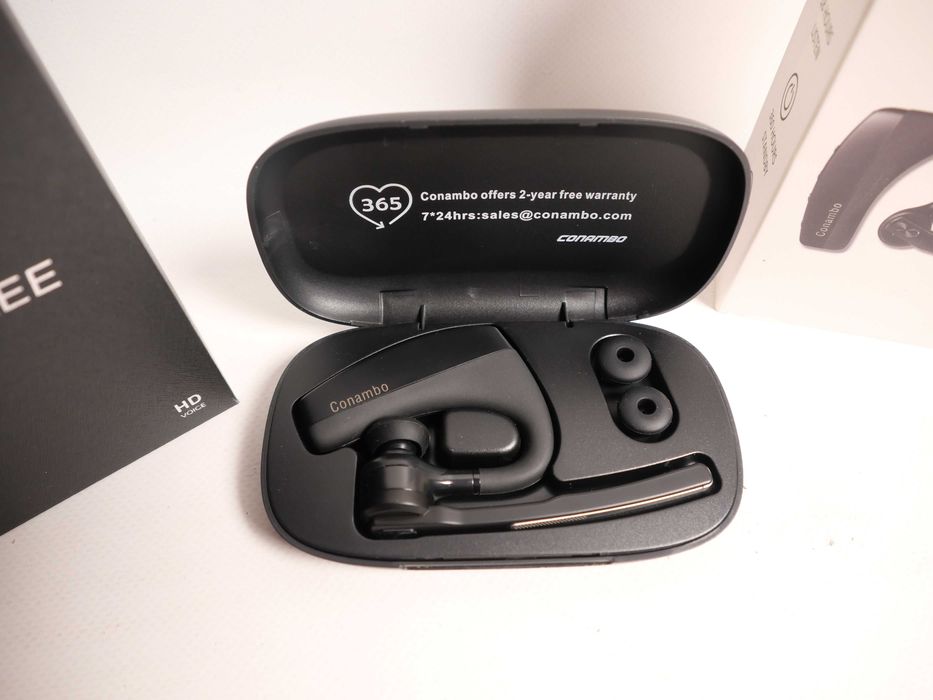 Bluetooth гарнітура на одне вухо Conambo K10C з подвійним мікрофоном