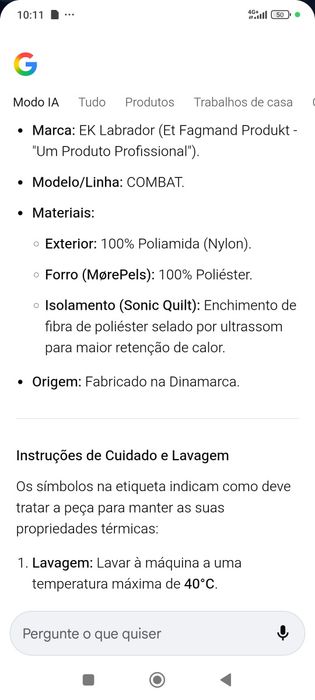 Fato de macaco Azul