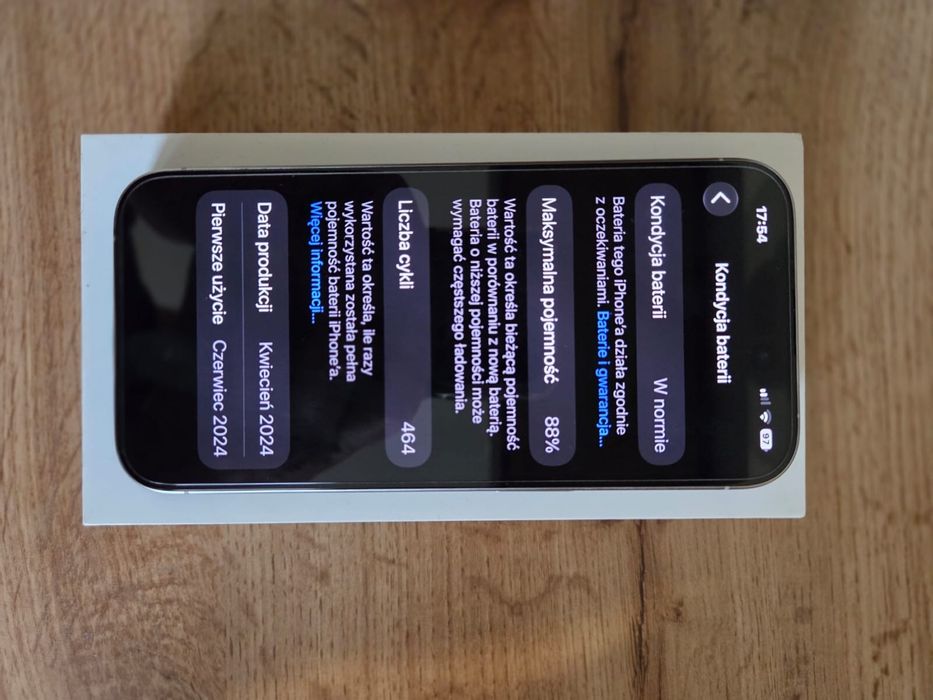 Apple iPhone 15 Pro 128GB, Biały
