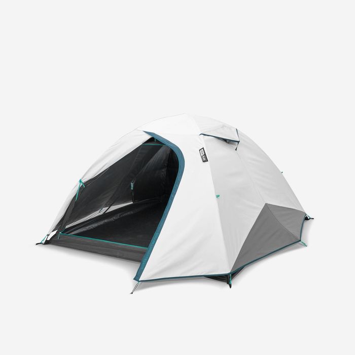 Tenda de campismo 3 pessoas, MH100 Fresh & Black