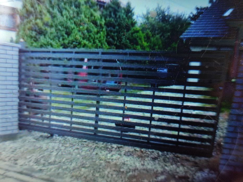 Brama panelowa, brama kuta brama przesuwna skrzydłowa