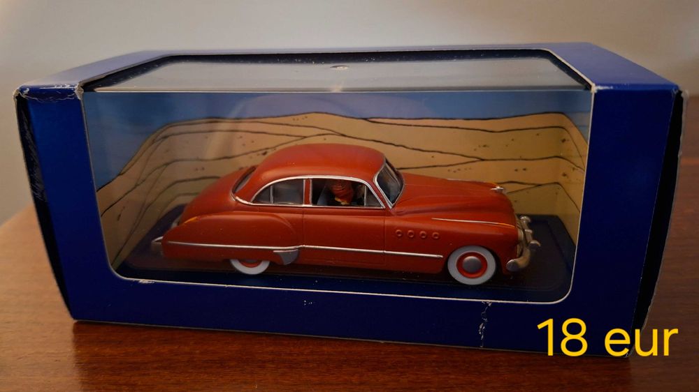 Carros da colecção Tintin