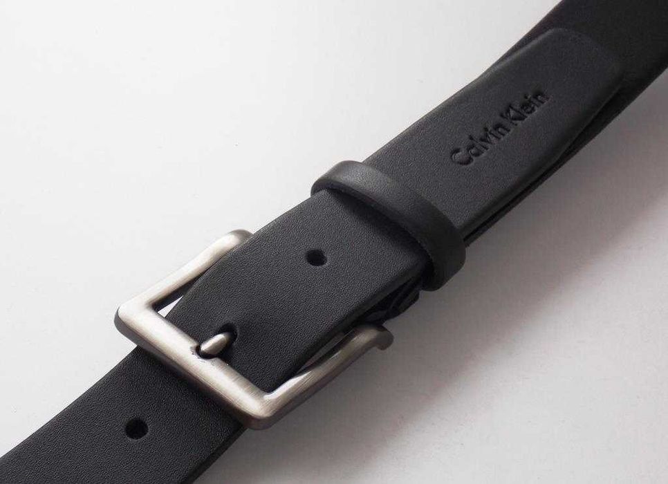 Ремень мужской кожаный + коробка / чоловічий ремінь шкіряний