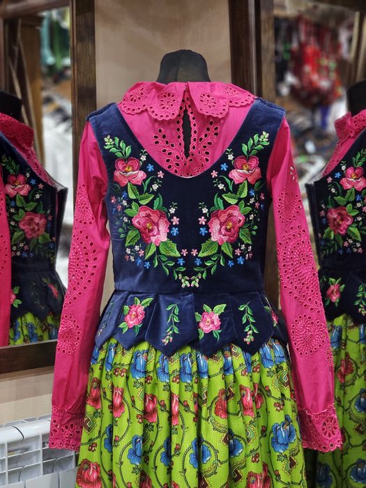 Haftowana bluzka góralska! Damska koszula góralska regionalna folk