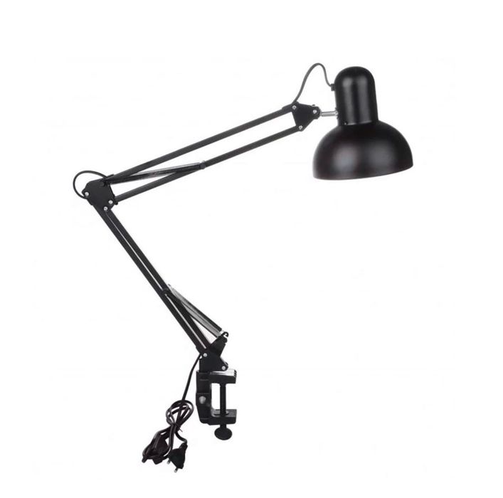 Настільна лампа струбцині (лампочка в комплекті)