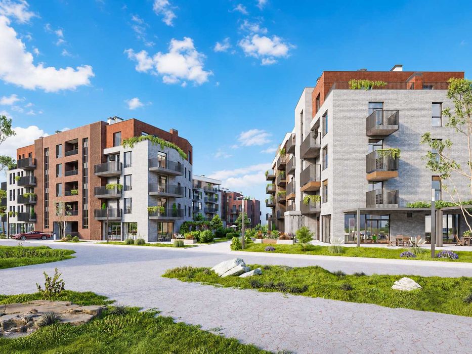 Продаж 1-кімнатної квартири 44.6 м² у ЖК «Статус Парк» у Брюховичах — без комісії