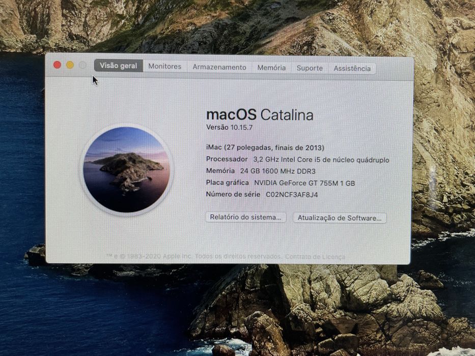 Apple iMac 27” i5 24Gb Ram e disco SSD 1 TB