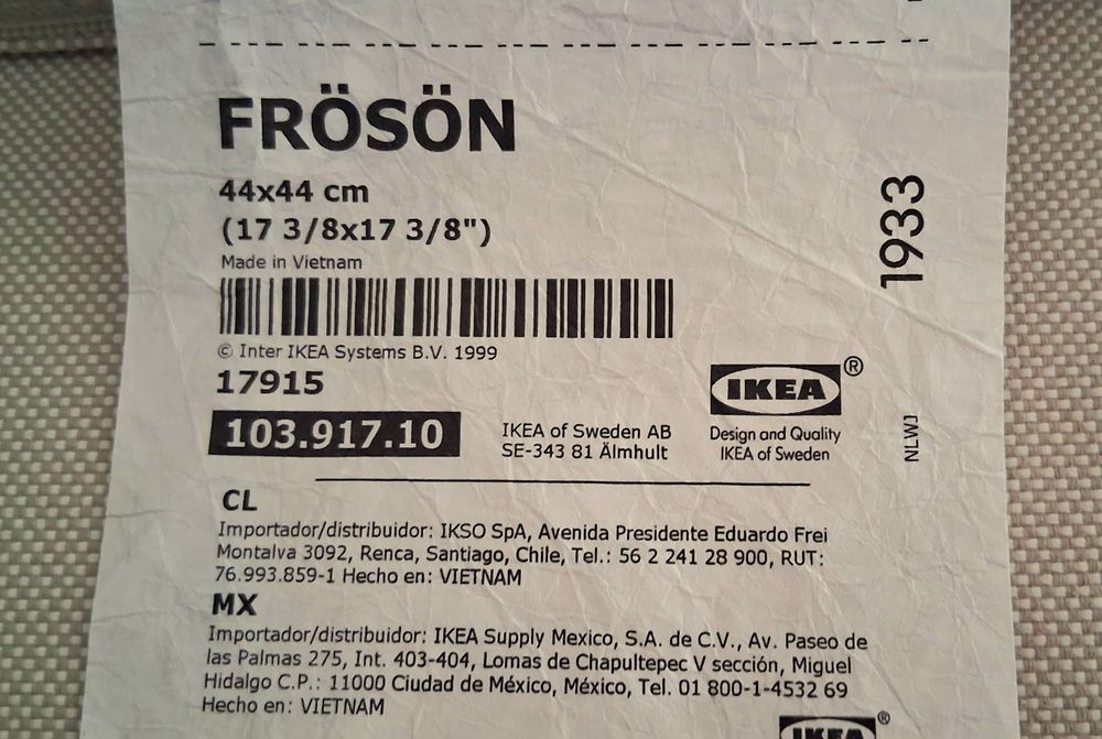 4 Almofadas IKEA Jardim