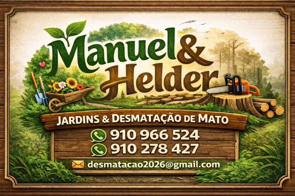Desmatação e jardins