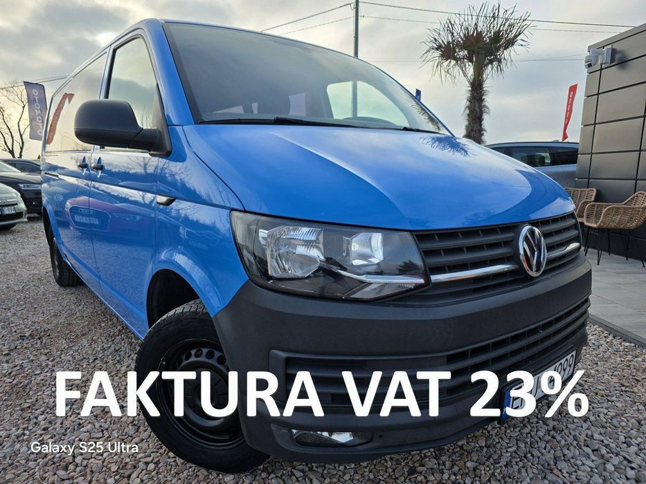 Volkswagen Transporter 2.0TDI#115KM#LONG#9 Osób#Klima#Start Stop#Import DE#Serwis VW#FV 23%!