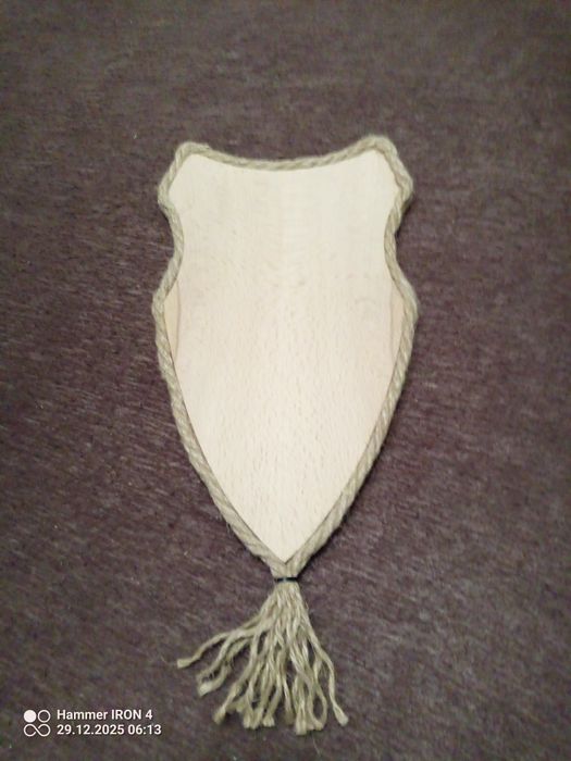 Deska pod poroże, trofeum myśliwskie