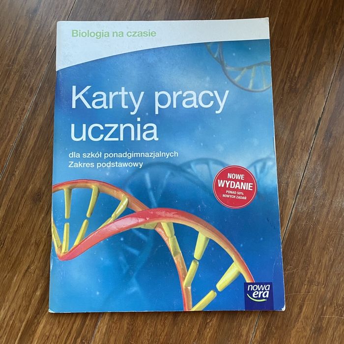karty pracy ucznia biologia
