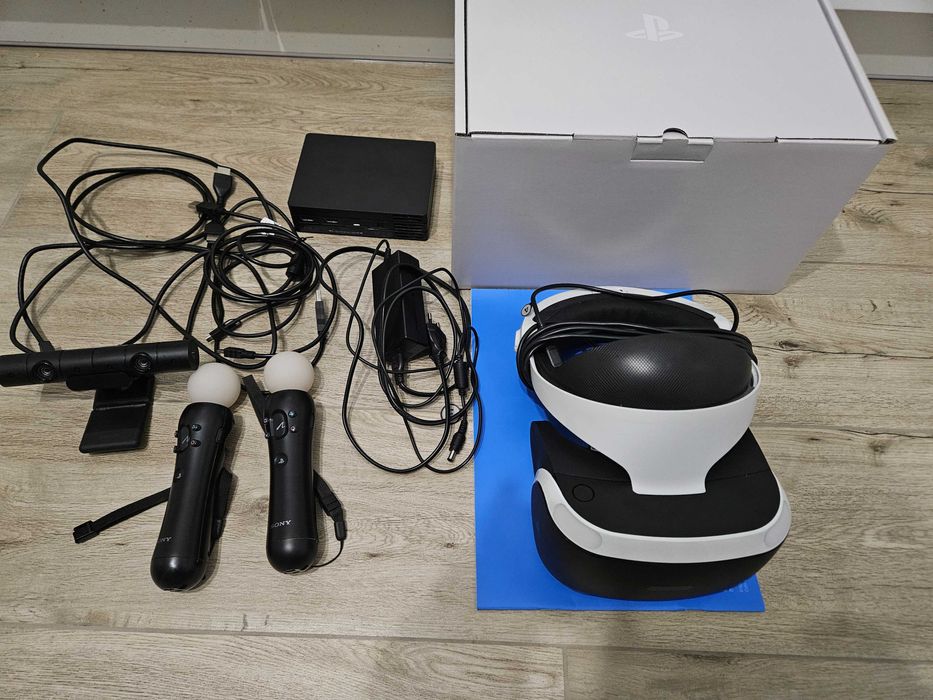 Zestaw Playstation VR V2 + 2 x Move, do konsoli PS4