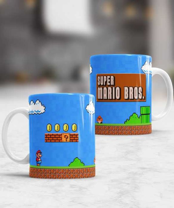 Caneca Super Mario Bros Arcade Canidelo • OLX.pt
