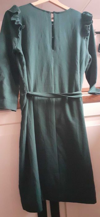 Sukienka H&M butelkowa zieleń